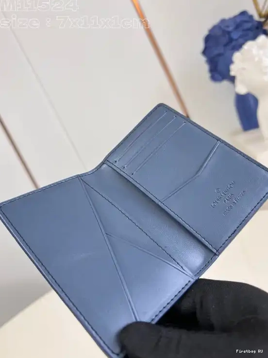 First bags ru reviews cm VUITTON Organizer-7.5*11.1*1 Pocket LOUIS 0623